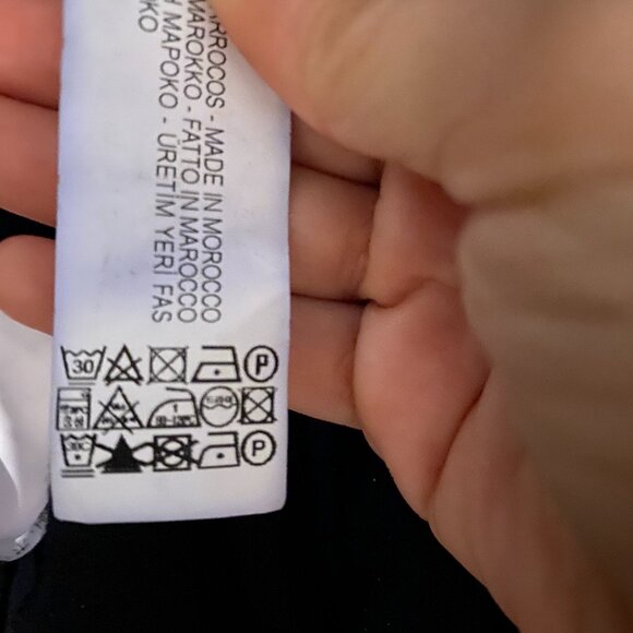 Zara | Black Fringe Tassels Tiered Mini Dress Spaghetti Strap 1920s - Picture 8 of 8